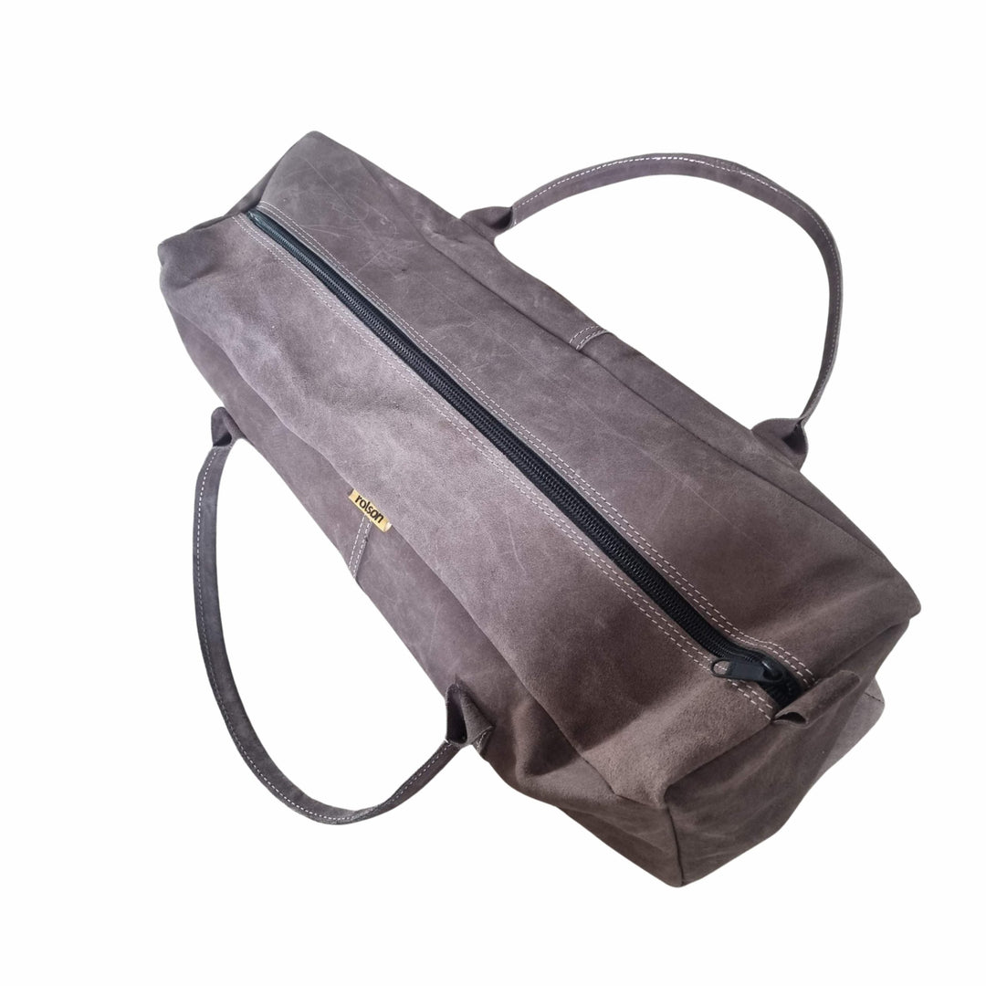 600mm Heavy Duty Leather Contractors Tool Bag by Rolson Tools