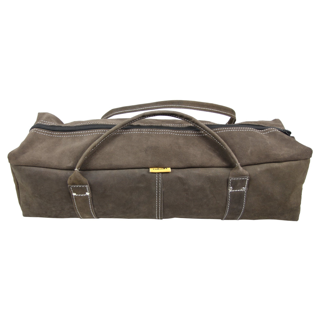600mm Heavy Duty Leather Contractors Tool Bag by Rolson Tools