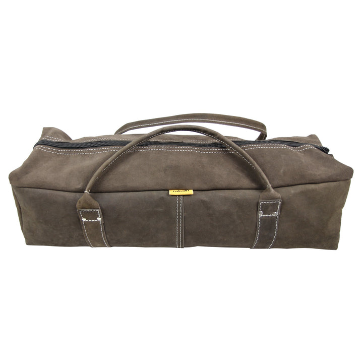 600mm Heavy Duty Leather Contractors Tool Bag by Rolson Tools