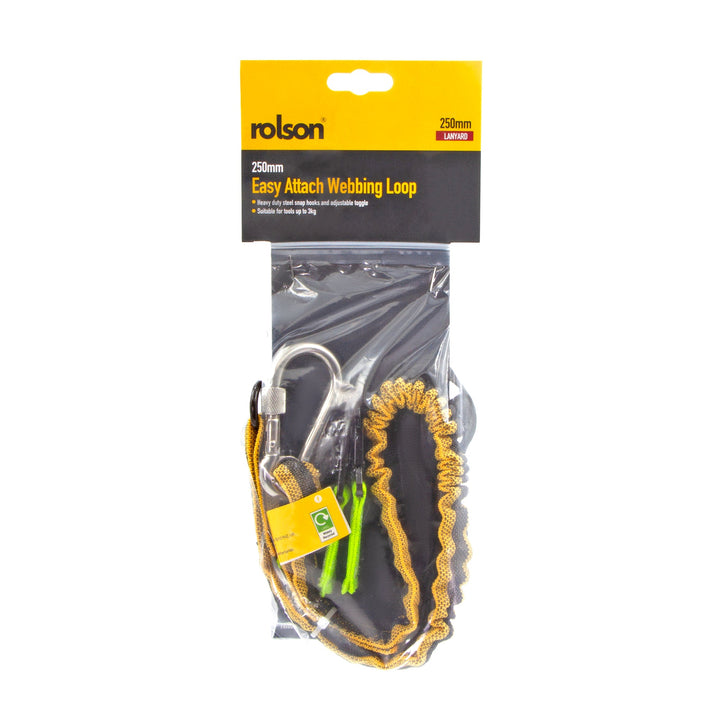 250mm Easy Attach Webbing Loop by Rolson Tools
