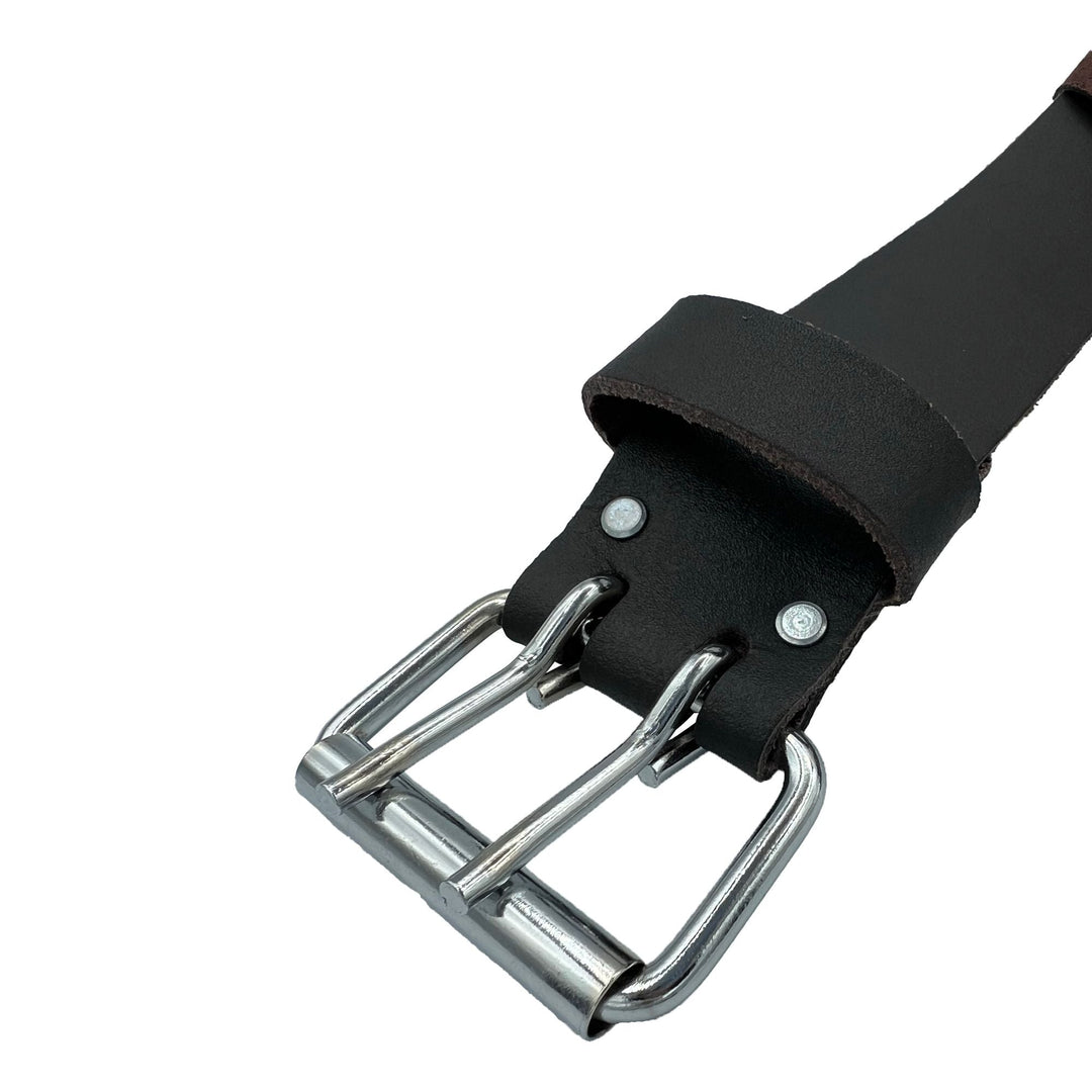 Single Leather Pouch with Belt Tape & Hammer Holder by Rolson Tools