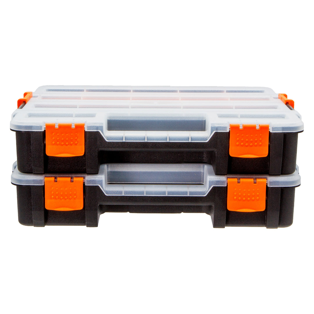 2 Piece 335 x 260mm Stackable Organiser by Rolson Tools