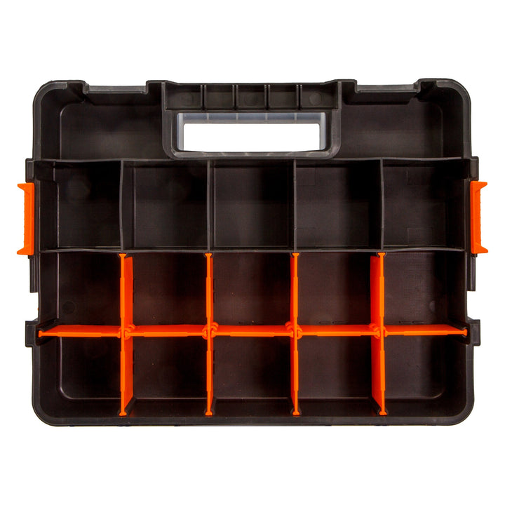 2 Piece 335 x 260mm Stackable Organiser by Rolson Tools