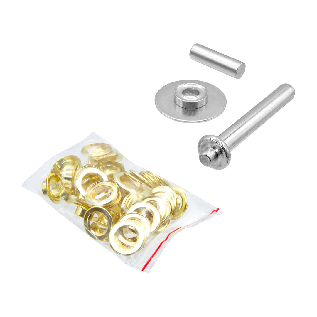 63 Piece Tarpaulin Eyelet Repair Kit by Rolson Tools