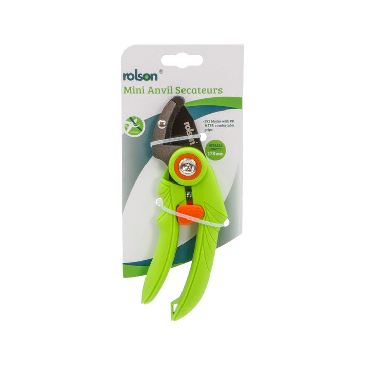 Mini Anvil Secateurs