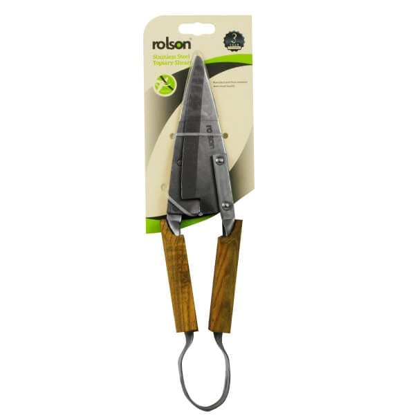 Stainless Steel Topiary Shears Ash Handle