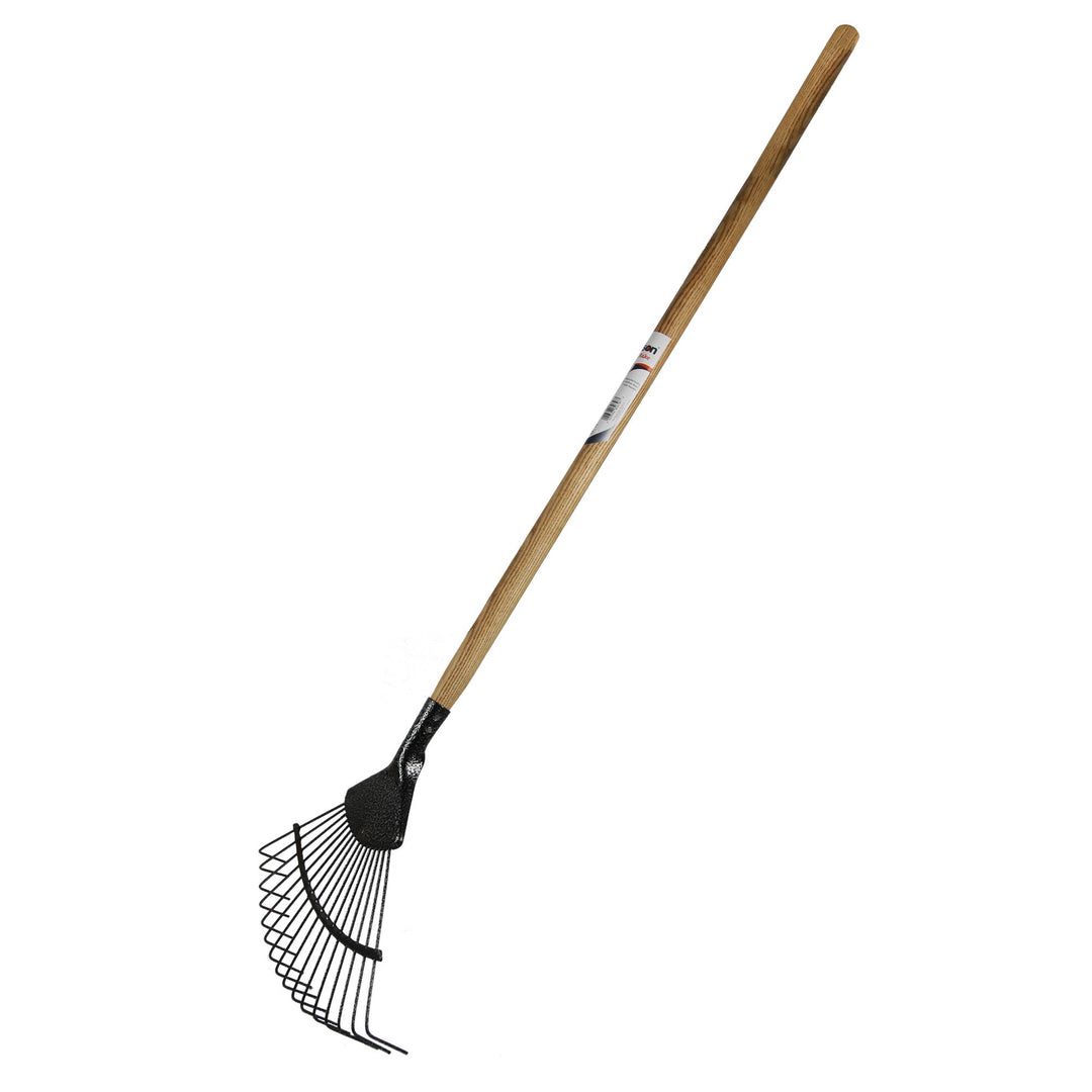 Ash Handle Leaf Rake by Rolson Tools