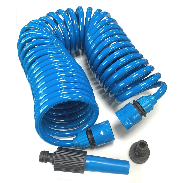 10m Spiral Hose Set by Rolson Tools