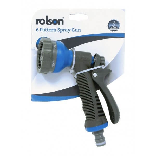6 Function Spray Gun by Rolson Tools