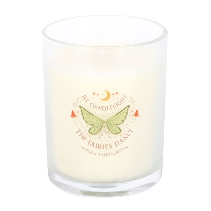 Fairy Wing Moss & Sandalwood Candle