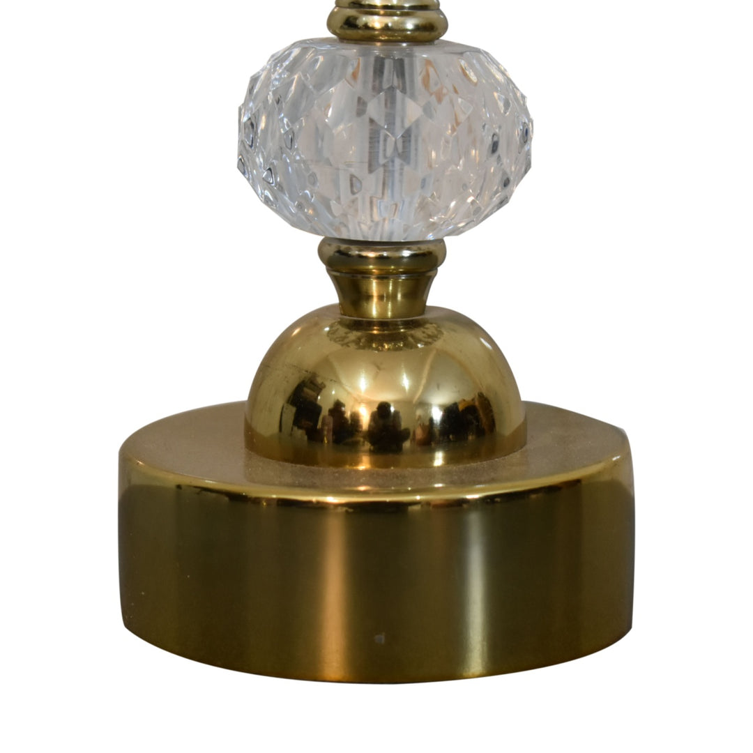 Bubble Metal Glass Candle Holder