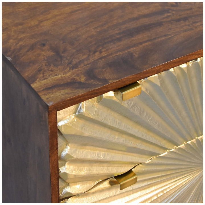 Manila Gold Tapered Chest