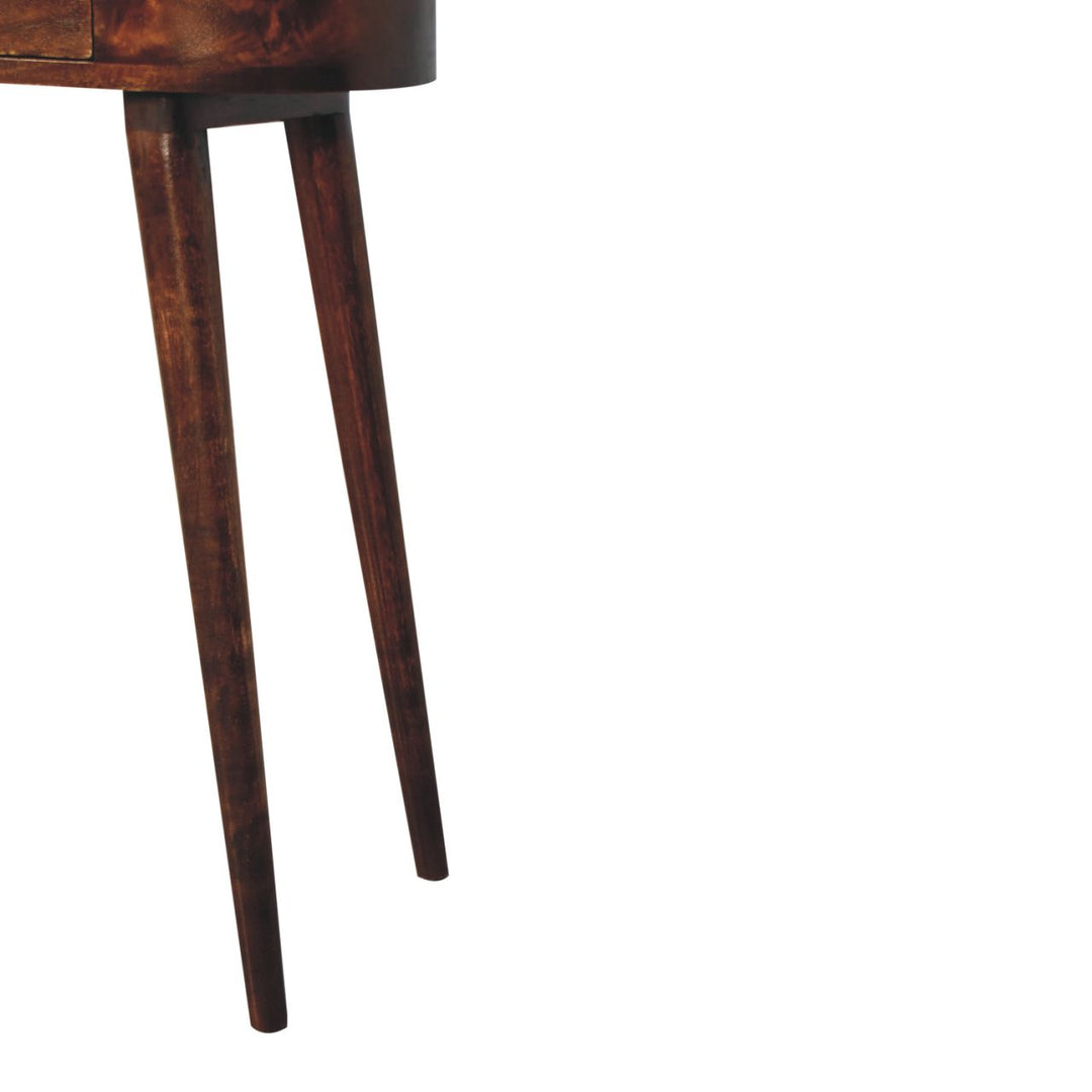 Mini Albion California Walnut Console