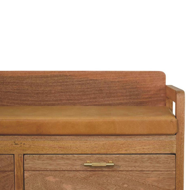 Oxford Oak-ish 2 Drawer Storage Bench