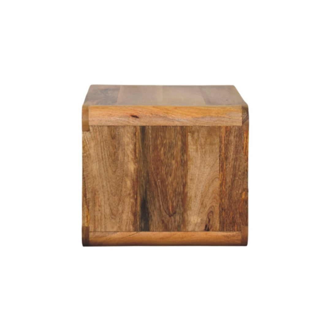 Avora Wall-Mounted Oak-ish Nightstand