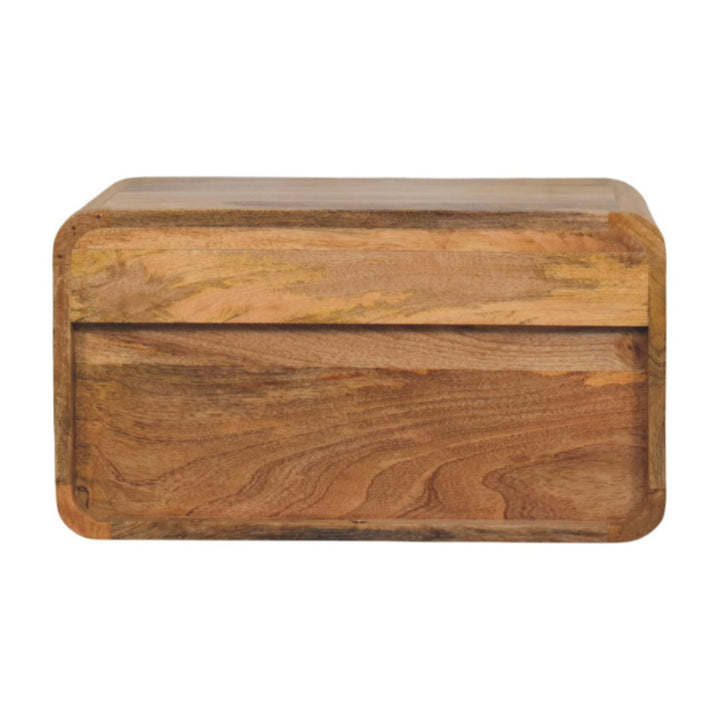 Avora Wall-Mounted Oak-ish Nightstand