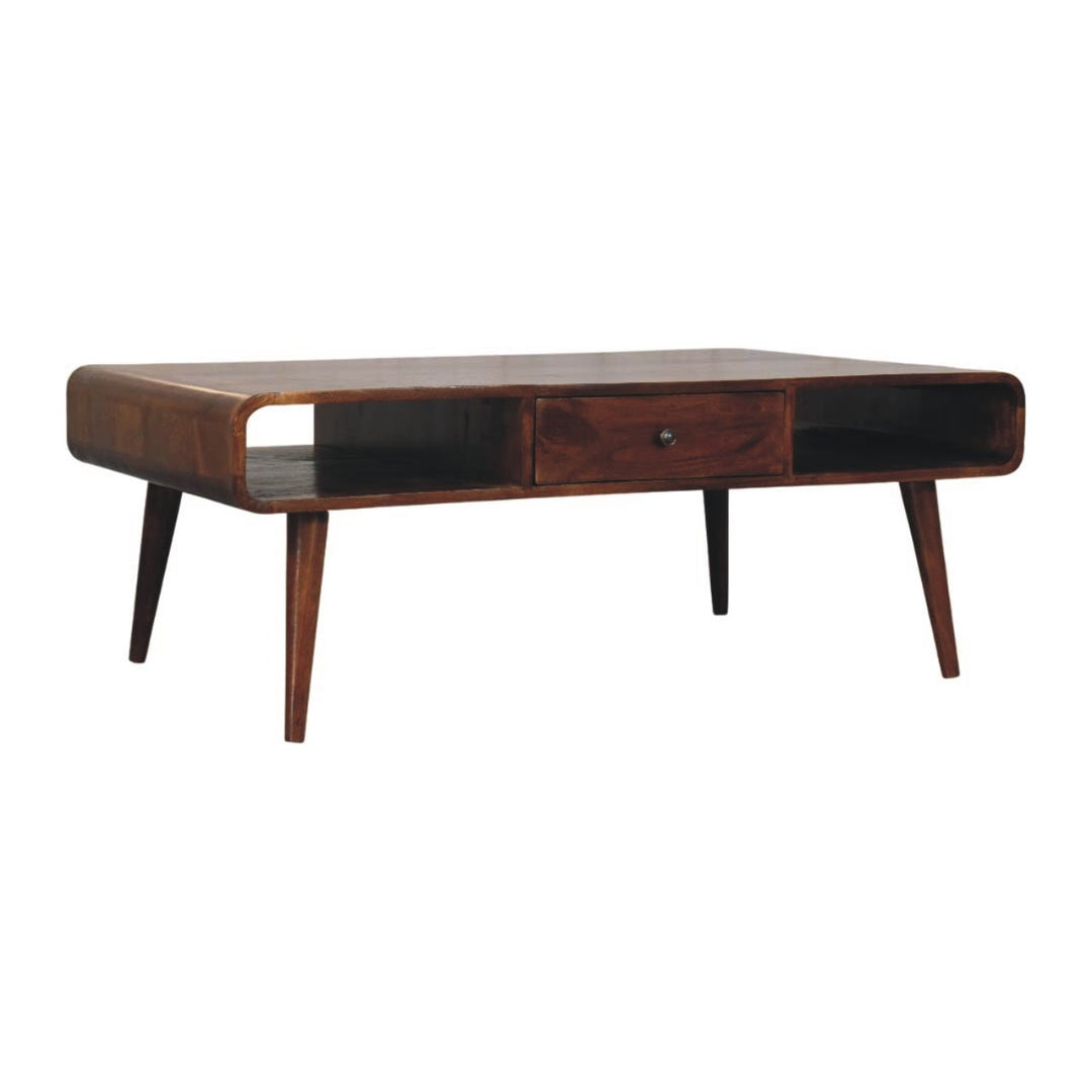 Avora 2 Drawer Chestnut Coffee Table