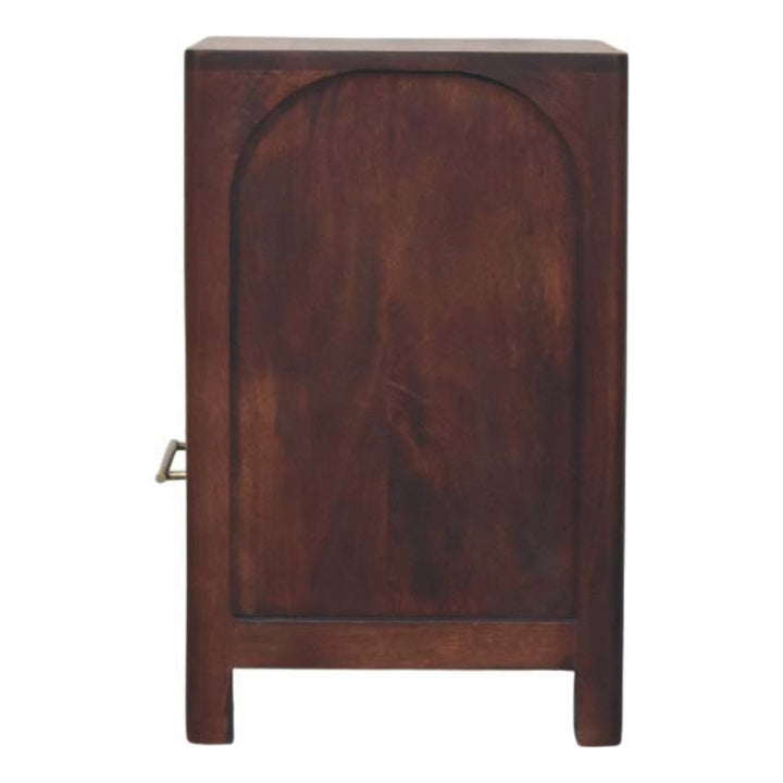 Arched Edge 1 Drawer Bedside