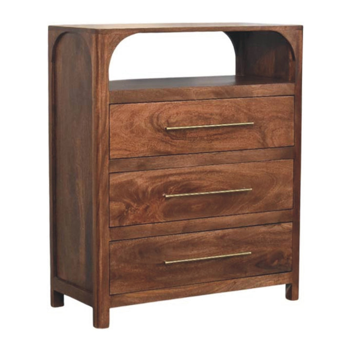 Arc-Line 3 Drawer Chest