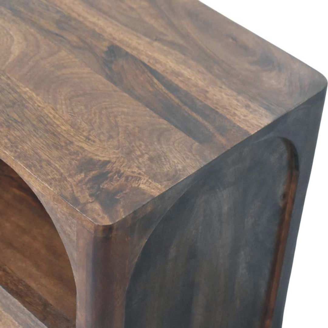 Arc-Line Bedside Table