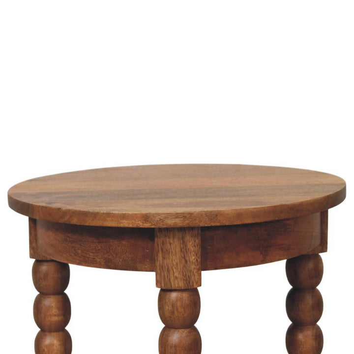 Barley Twist Round Side Table