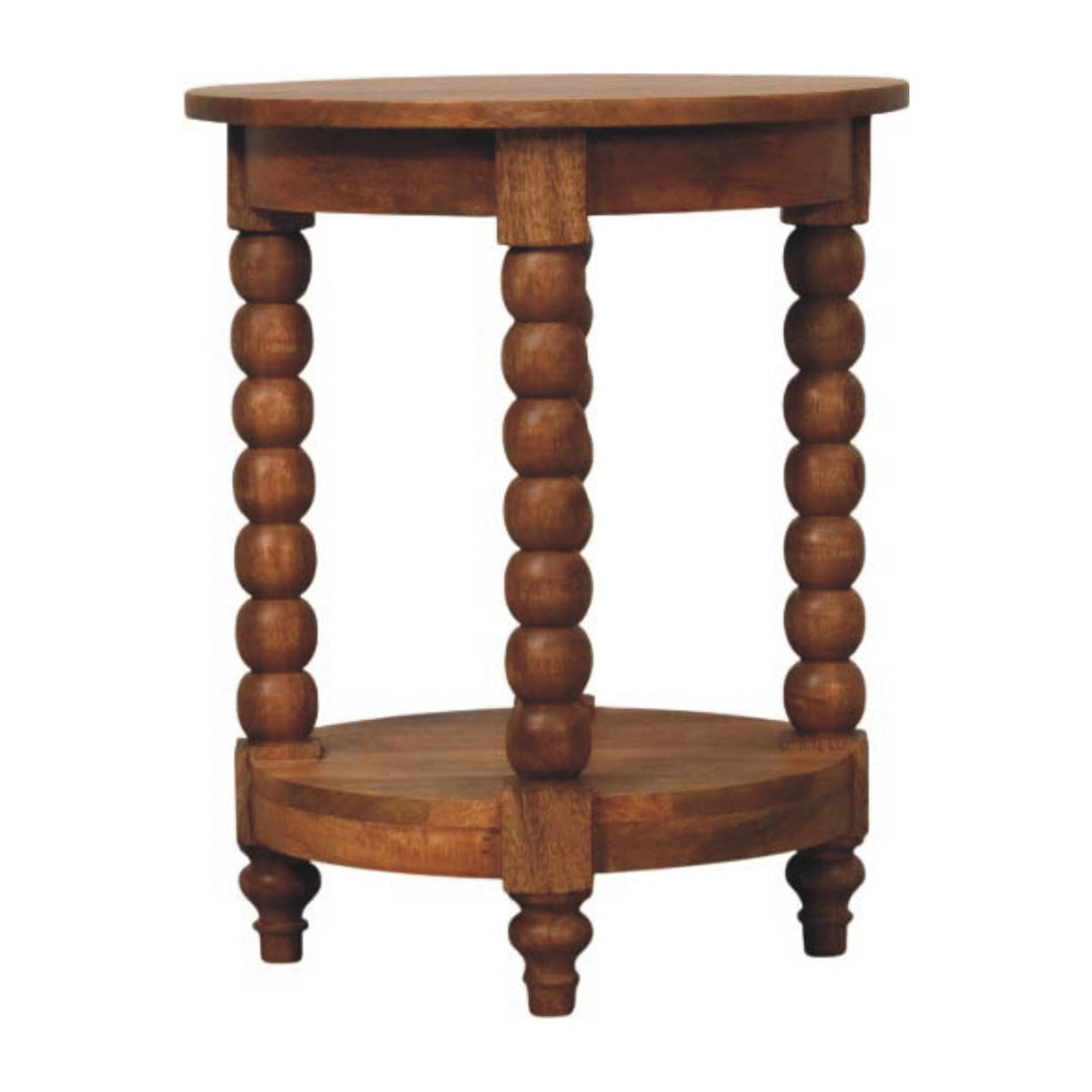 Barley Twist Round Side Table