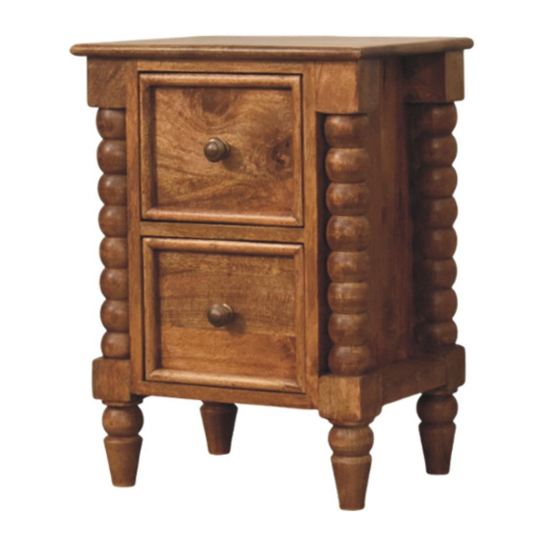 Barley Twist 2-Drawer Bedside