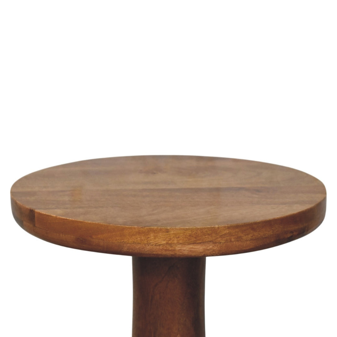 Curved Base Side Table