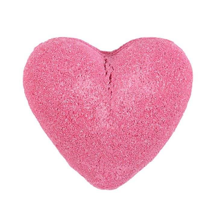 Love Yourself Heart-Shaped Cherry Bath Bomb