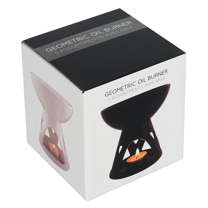 Black Deep Bowl Oil Burner and Wax Warmer