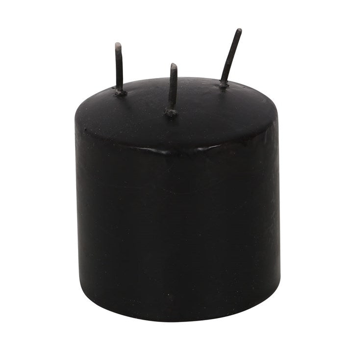 *Small Vampire Blood Wax Pillar Unscented Candle (6/24)