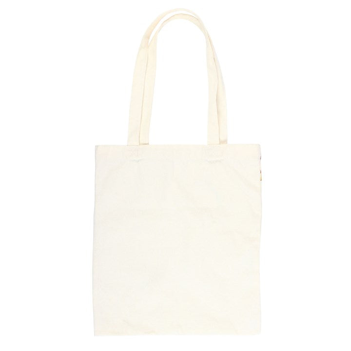 Mushroom Print Polycotton Tote Bag