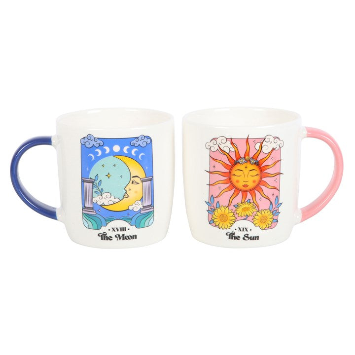 *Sun & Moon Celestial Ceramic Mug Set (9/18)