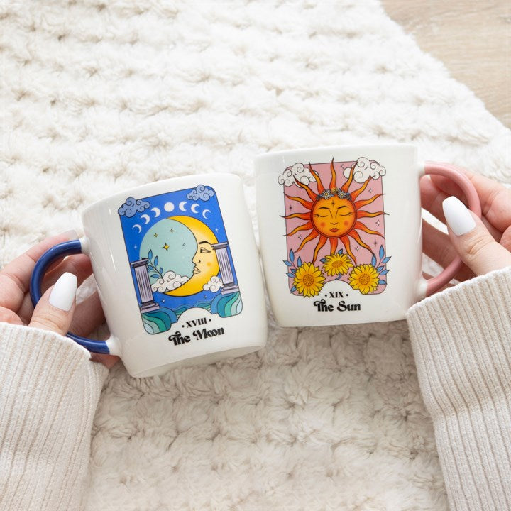 *Sun & Moon Celestial Ceramic Mug Set (9/18)