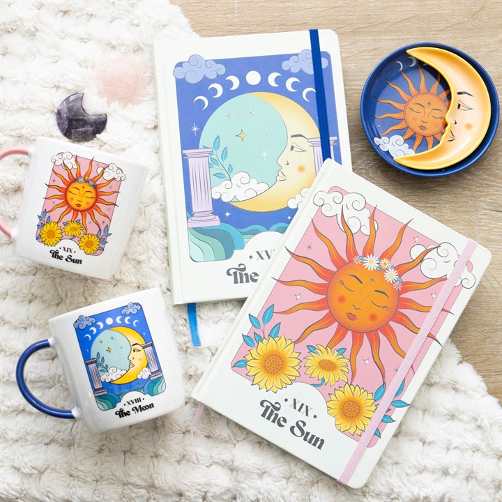 *Sun & Moon Celestial Ceramic Mug Set (9/18)