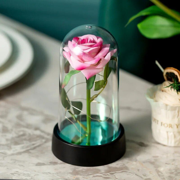 Eternal Rose LED Light Flower - Perfect Gift for Valentine's Day & Home Decor, image 9