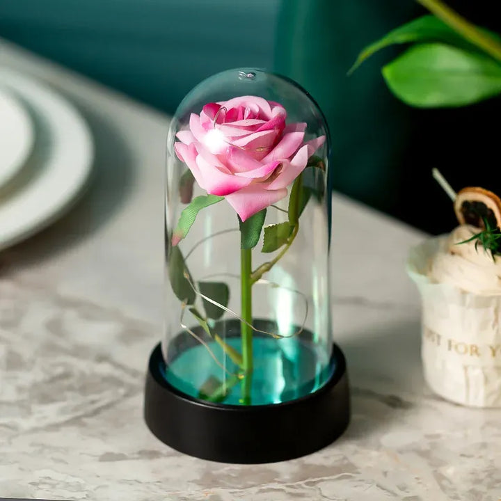 Eternal Rose LED Light Flower - Perfect Gift for Valentine's Day & Home Decor, image 4