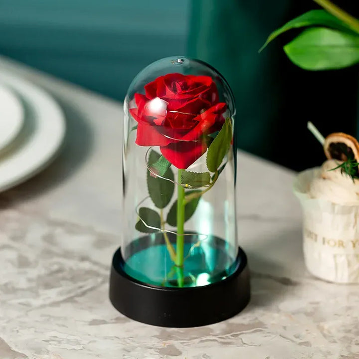 Eternal Rose LED Light Flower - Perfect Gift for Valentine's Day & Home Decor, image 3