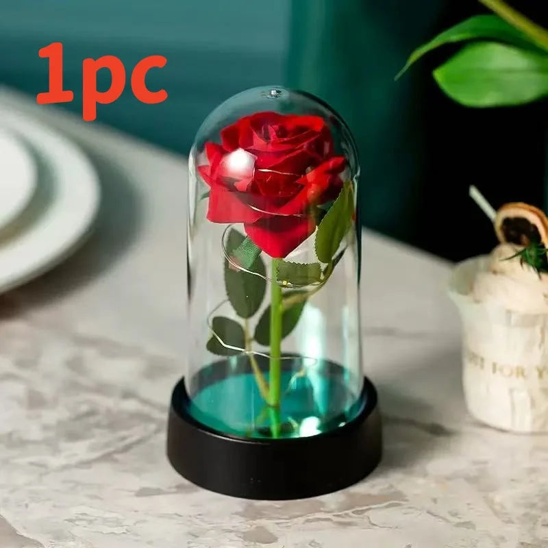 Eternal Rose LED Light Flower - Perfect Gift for Valentine's Day & Home Decor at Klevaro UK