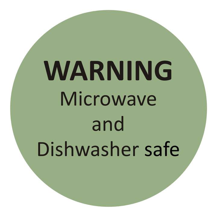 Blue Ribbed Mug - Set of 4