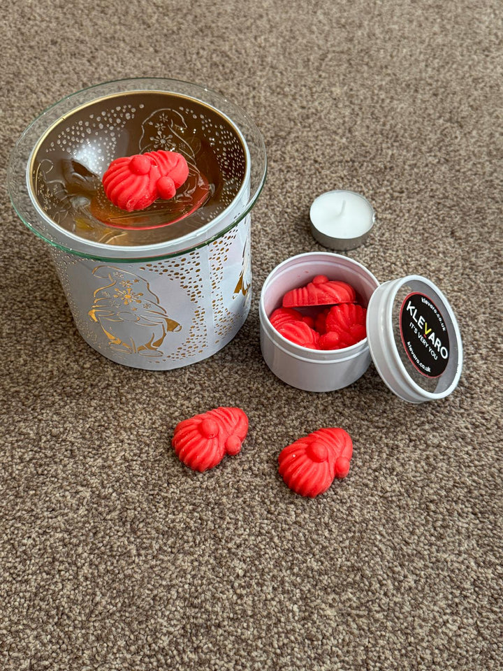 Gonk Wax Melter 10.5cm – Cosy Tealight Burner Bundle with Gonk Wax Melts & Candle