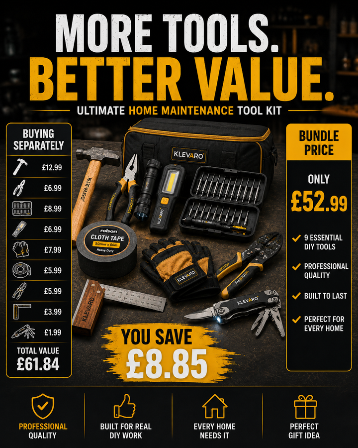 Ultimate Home Maintenance Tool Kit – 9 Essential DIY Tools