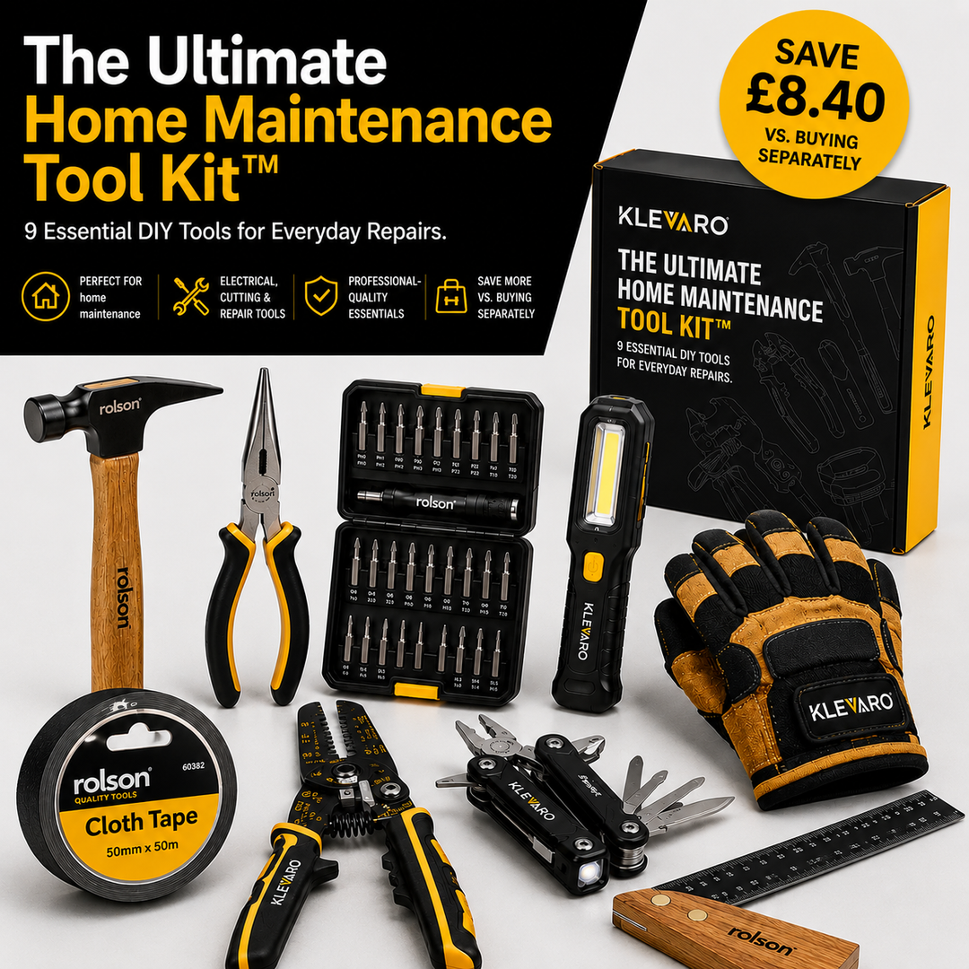Ultimate Home Maintenance Tool Kit – 9 Essential DIY Tools