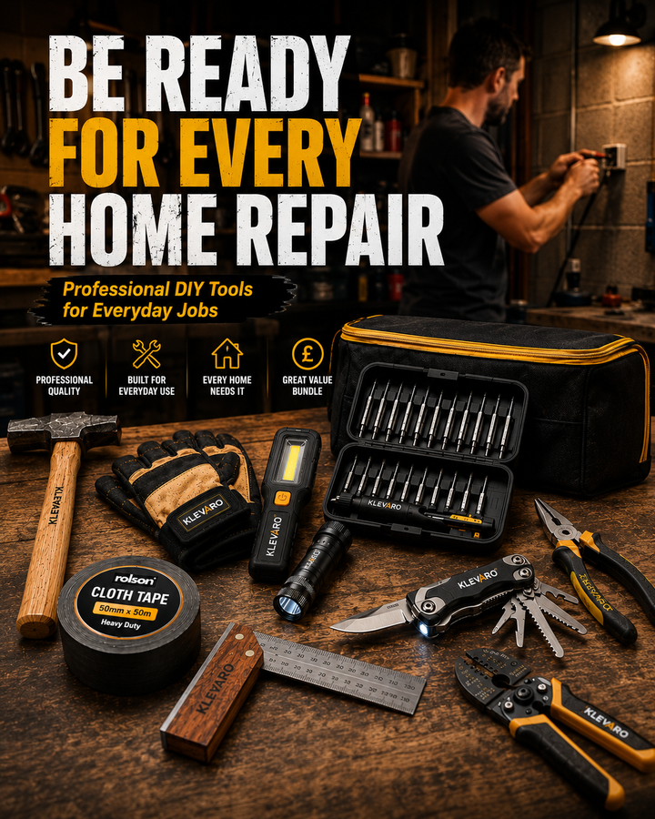 Ultimate Home Maintenance Tool Kit – 9 Essential DIY Tools