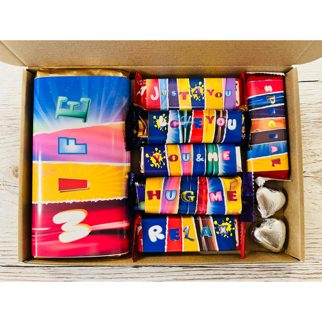 Valentines Novelty Chocolate Gift - Wife