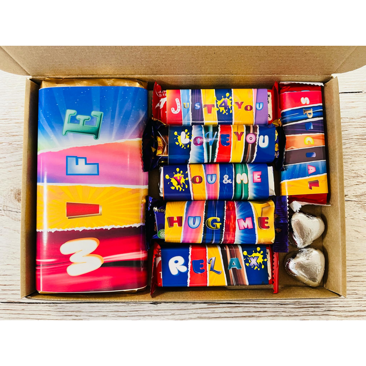 Valentines Novelty Chocolate Gift - Wife