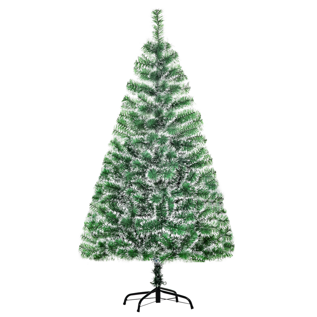 5ft Indoor Christmas Tree Artificial Deco Xmas Gift Metal Stand 416 Tips
