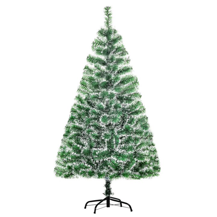 5ft Indoor Christmas Tree Artificial Deco Xmas Gift Metal Stand 416 Tips
