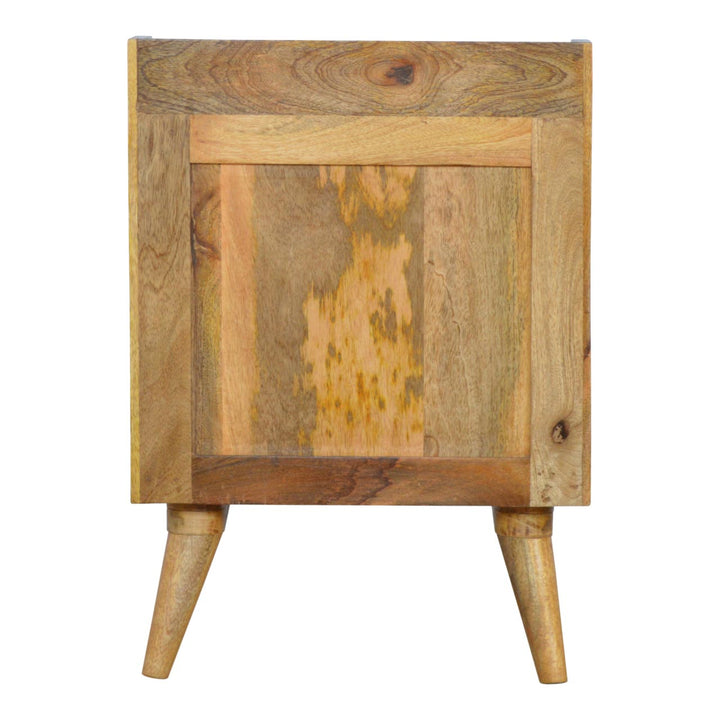 Blue and White Gradient Bedside