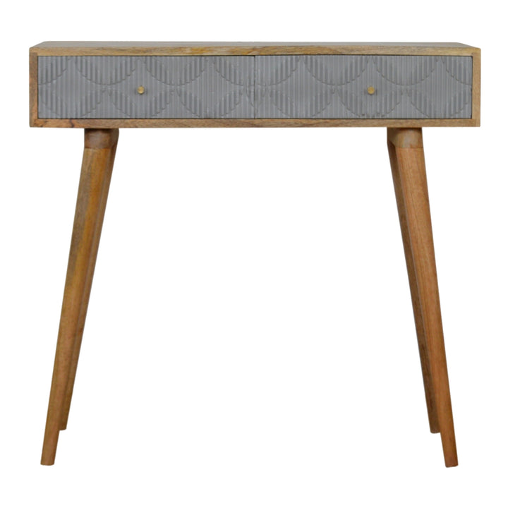 Milan Grey Console Table